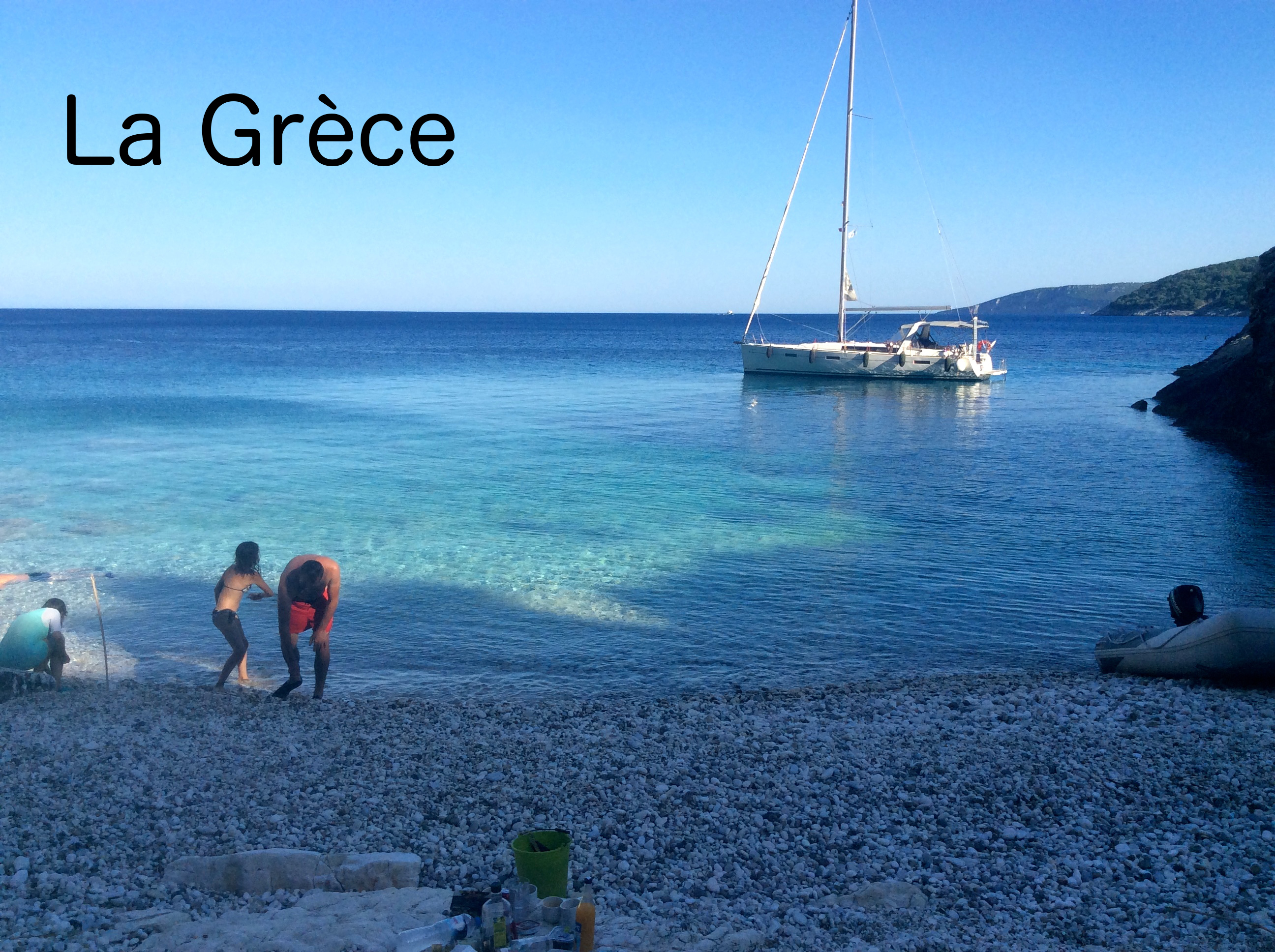 Stage de voile en grèce