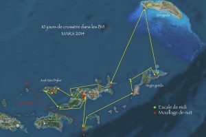 Crosière-BVI-Parcours