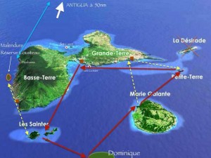 un circuit de croisière en Guadeloupe