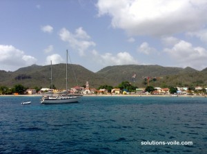 Anse d'Arlet - croisiere en catamaran