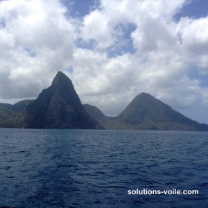 croisiere en catamaran - 2 pitons
