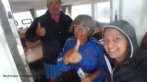 Sous l'orage entre Minorque et Mallorca