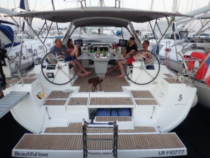 Stage de voile en grece