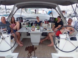 Stage de voile en grece