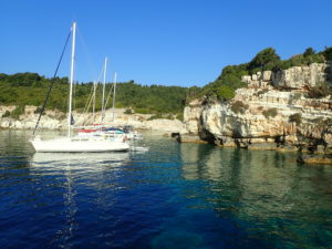 Stage de voile en grece