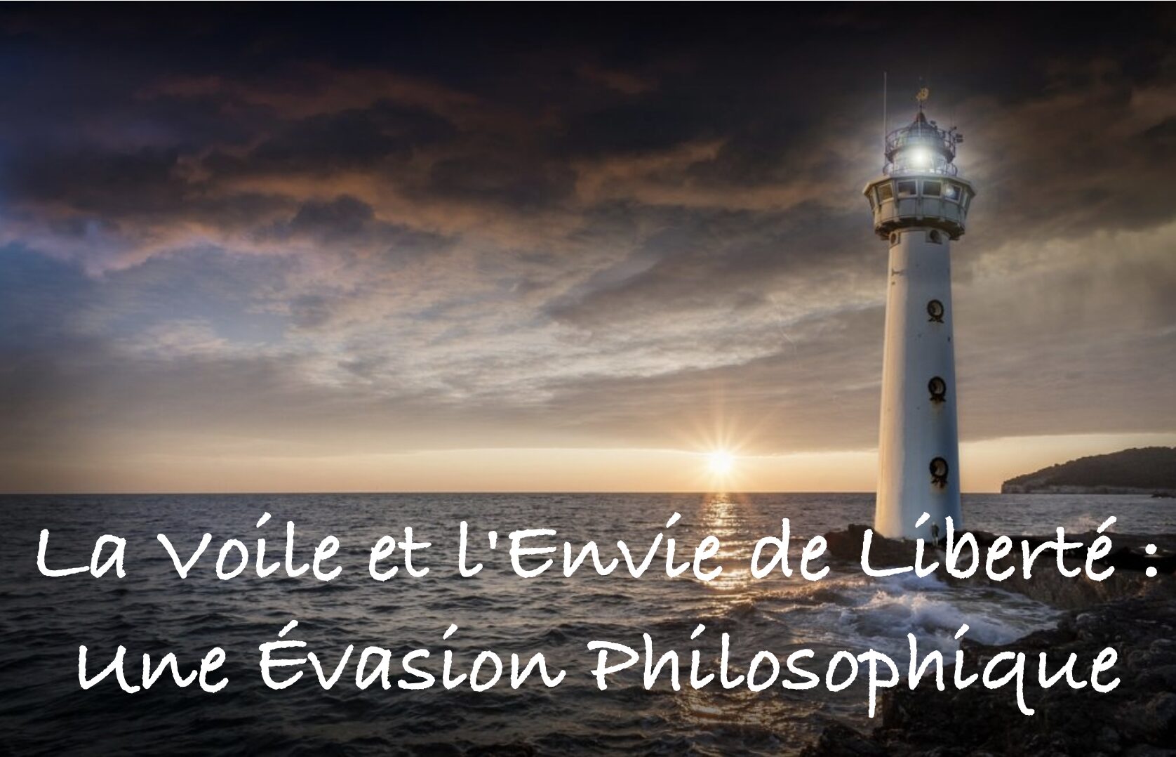 La voile et l'envie de liberté